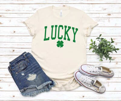 St. Patrick's Day Shirt, Lucky Shirt, St. Patrick's Day T Shirt - image3
